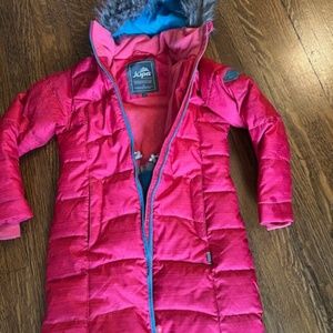 Girls Jupa Winter Coat - 3/4 length - Size 7 (fits slightly large)